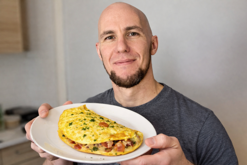 mark williams-cook and its famous omelette linkedin recipe